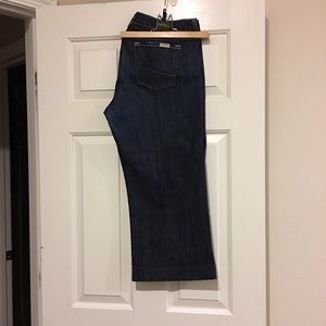 David Kahn trouser cur Capri pants